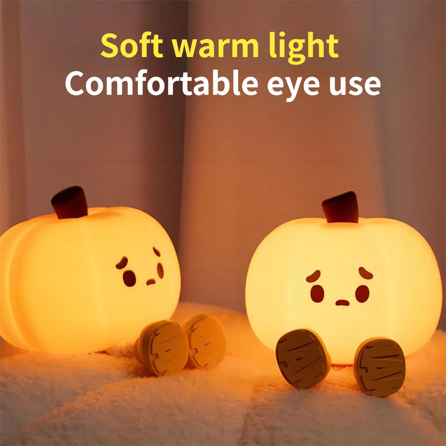 Pumpkin Glow - Cozy Halloween Lamp